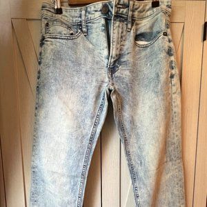American Eagle, Acid Wash Jeans, 29x32, Active Flex, Slim Straight